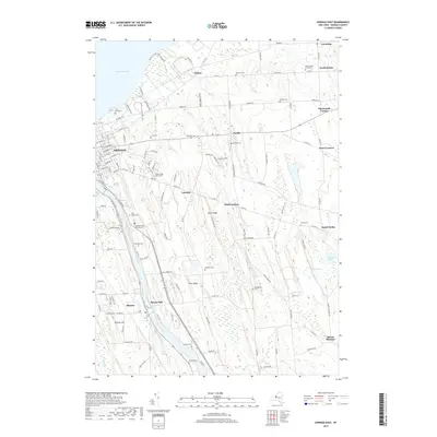 2019 Map of Oswego East, 2019 Print