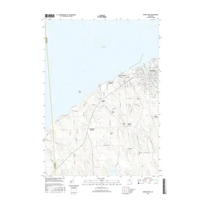 2016 Map of Oswego West, 2016 Print
