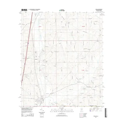 2015 Map of Osyka, 2015 Print