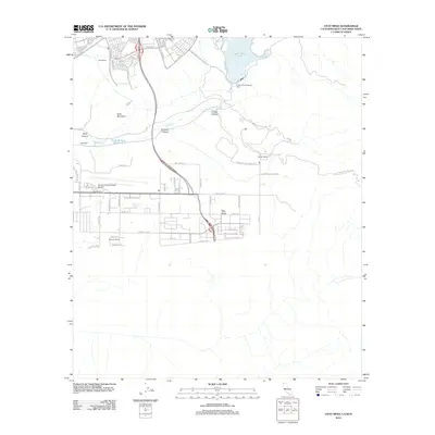 2012 Map of Otay Mesa, 2012 Print