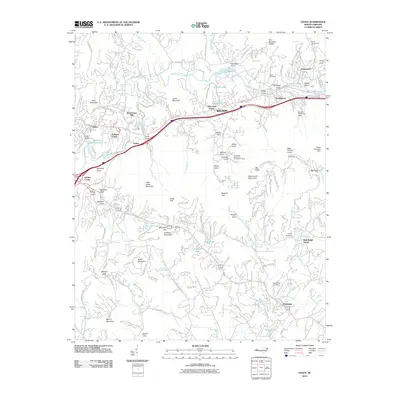 2010 Map of Oteen, 2010 Print