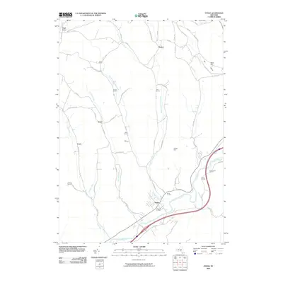 2010 Map of Otego, 2010 Print