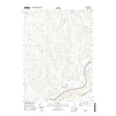 2016 Map of Otego, 2016 Print