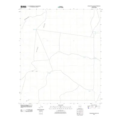 2010 Map of Otero Mesa South, 2010 Print