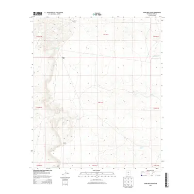 2013 Map of Otero Mesa South, 2013 Print