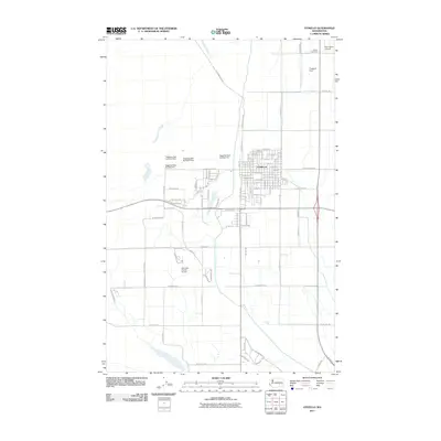 2011 Map of Othello, 2011 Print