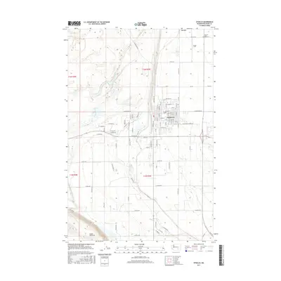 2017 Map of Othello, 2017 Print