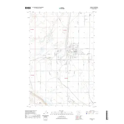 2020 Map of Othello, 2020 Print
