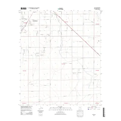 2013 Map of Otis, 2013 Print