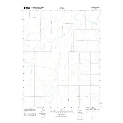 2012 Map of Otis NE, 2012 Print