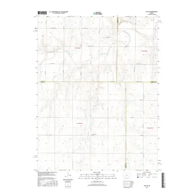 2015 Map of Otis NE, 2015 Print