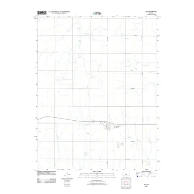 2012 Map of Otis, 2012 Print
