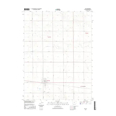 2016 Map of Otis, 2016 Print