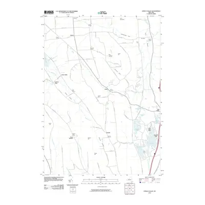 2010 Map of Otisco Valley, 2010 Print