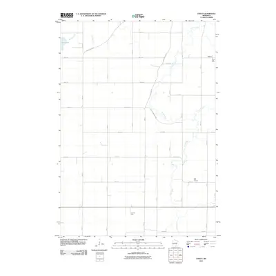 2010 Map of Otisco, 2010 Print