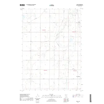 2019 Map of Otisco, 2019 Print