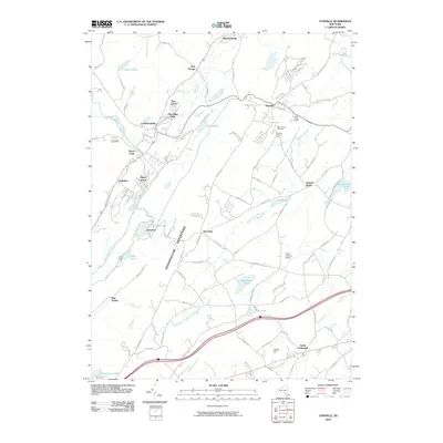 2010 Map of Otisville, 2010 Print