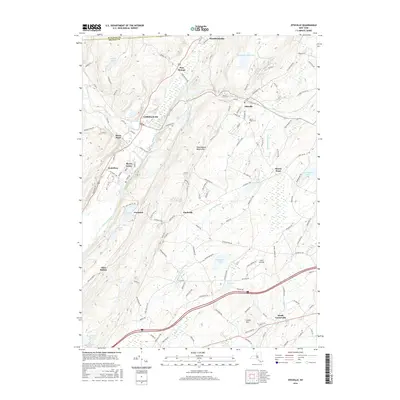2016 Map of Otisville, 2016 Print