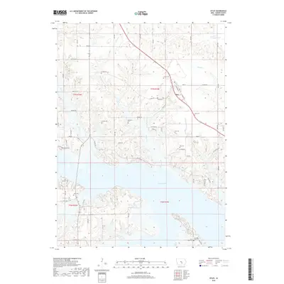 2018 Map of Otley, 2018 Print