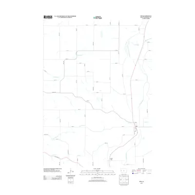 2013 Map of Oto, 2013 Print