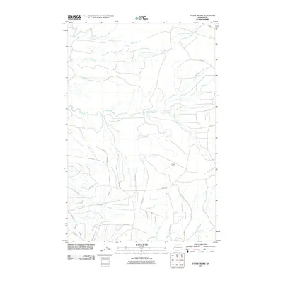 2011 Map of O'Took Prairie, 2011 Print
