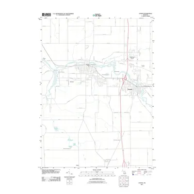 2011 Map of Otsego, 2011 Print