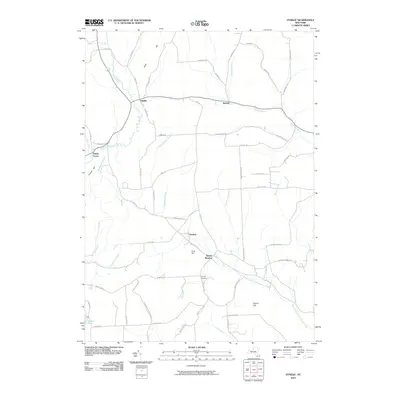 2010 Map of Otselic, 2010 Print
