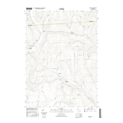 2016 Map of Otselic, 2016 Print