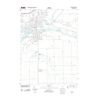 2012 Map of Ottawa, 2012 Print