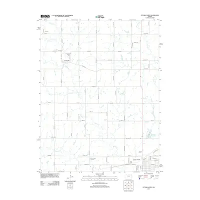 2012 Map of Ottawa North, 2012 Print