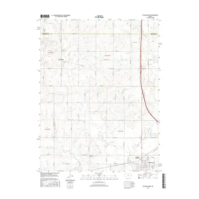 2015 Map of Ottawa North, 2015 Print