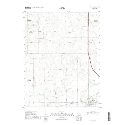 2018 Map of Ottawa North, 2018 Print