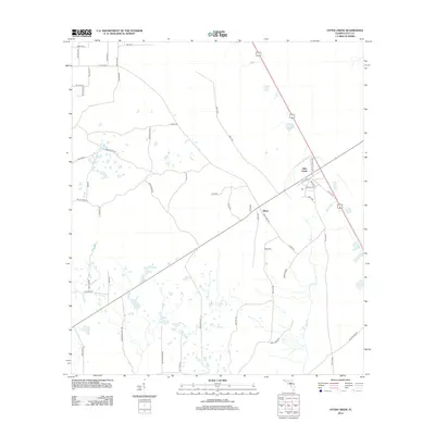 2012 Map of Otter Creek, 2012 Print