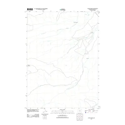 2012 Map of Otter Creek, 2012 Print