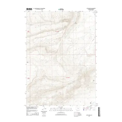 2015 Map of Otter Creek, 2015 Print