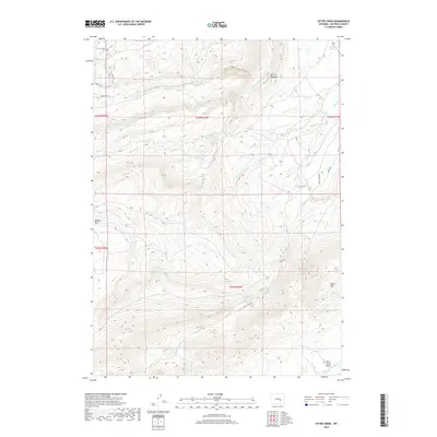 2018 Map of Otter Creek, 2018 Print