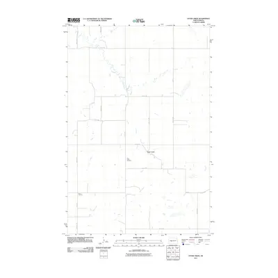 2011 Map of Otter Creek, 2011 Print