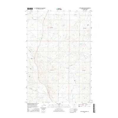 2017 Map of Otter Creek School, 2017 Print