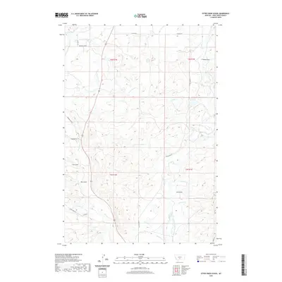 2020 Map of Otter Creek School, 2020 Print