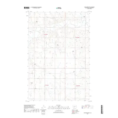 2018 Map of Otter Creek West, 2018 Print