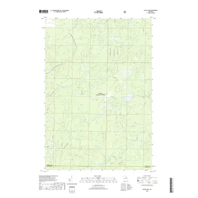 2018 Map of Otter Lake, 2018 Print