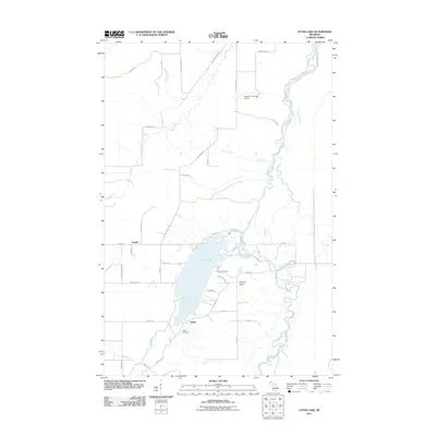 2011 Map of Otter Lake, 2011 Print