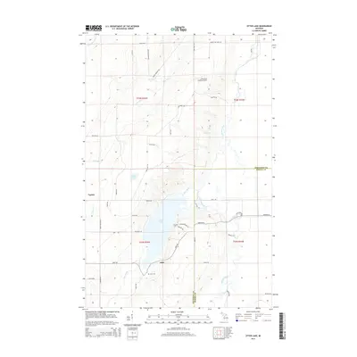 2014 Map of Otter Lake, 2014 Print