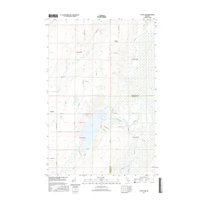 2017 Map of Otter Lake, 2017 Print