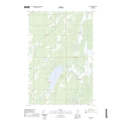 2023 Map of Otter Lake, 2023 Print