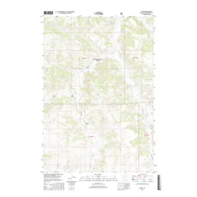 2017 Map of Otter, 2017 Print