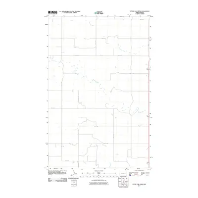2011 Map of Otter Tail Creek, 2011 Print