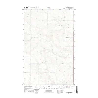 2014 Map of Otter Tail Creek, 2014 Print