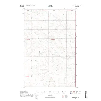 2017 Map of Otter Tail Creek, 2017 Print