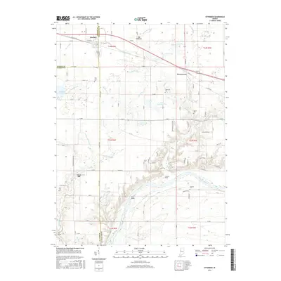 2016 Map of Otterbein, 2016 Print